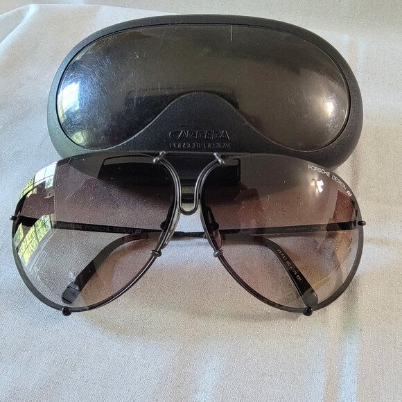 Vintage PORSCHE CARRERA Design Aviator Sunglasses - Picture 2 of 8